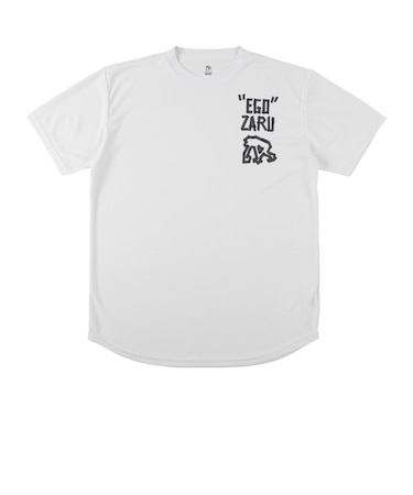 エゴザル（EGOZARU）バスケットボールウェア プラクティスシャツ マスキングロゴ ワンポイント Tシャツ EZSS26UST021C002
