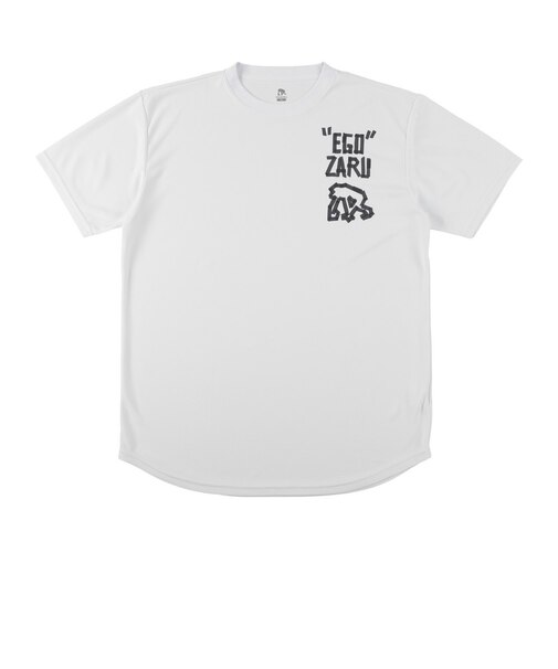エゴザル（EGOZARU）バスケットボールウェア プラクティスシャツ マスキングロゴ ワンポイント Tシャツ EZSS26UST021C002
