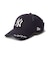 ニューエラ（NEW ERA）キャップ 9TWENTY MLB バイザーロゴ ダメージ ニューヨーク・ヤンキース ネイビー 14745044