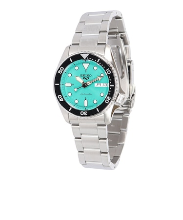 セイコー（SEIKO）時計 5スポーツ SKXシリーズ Sports Style 自動巻き 38mm オフホワイト ステンレスバンド 10気圧防水 腕時計 S…