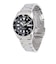 セイコー（SEIKO）時計 5スポーツ SKXシリーズ Sports Style 自動巻き 38mm ブラック ステンレスバンド 10気圧防水 腕時計 SBS…