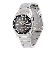 セイコー(SEIKO)時計 5スポーツ SKXシリーズ Sports Style 自動巻き 38mm ブラック シルバー ステンレスバンド 10気圧防水 腕時…
