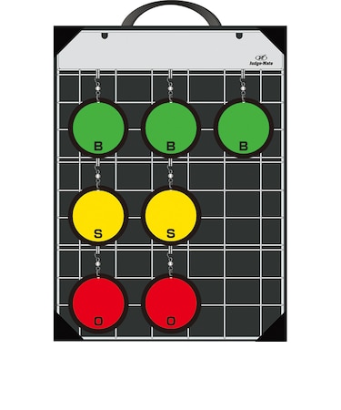 ユニックス（UNIX）野球 カウントボード BSOカウンター 軽量 コンパクト スコアボード BX86-82 【メーカー取り寄せ】