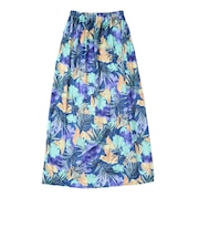 オーシャンパシフィック（Ocean Pacific）スイムタオル 水泳 花柄 巻きタオル 紺 96cm丈 526957NV ラップタオル UVカット