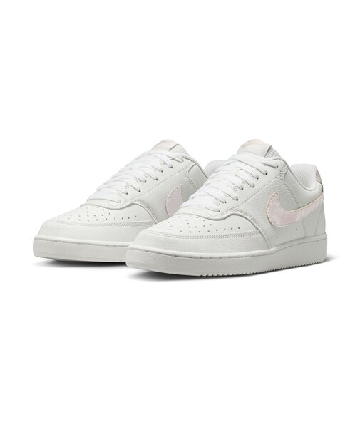 ナイキ（NIKE）スニーカー スポーツシューズ コート ビジョン ロー ホワイト ピンク SE II6563-101