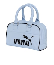 プーマ(PUMA)ハンドバッグ NO1ミニ グリップ スポーツバッグ 水色 2.5L 09214506 手提げバッグ ミニバッグ