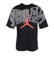 バスケットボールウェア NEW ストレッチ グラフィック クルーネック 半袖 Tシャツ ブラック IQ0708-010