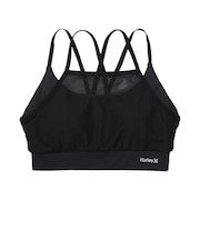 ハーレー（HURLEY）PHANTOM メッシュ レイヤリング スポーツ ブラ 水陸両用 WASB261001-BLK