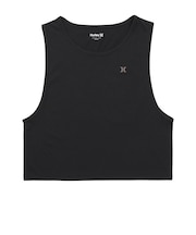ハーレー（HURLEY）PHANTOM バック フラワーボックス ロゴ スリーブレス トップス 水陸両用 WASL261005-BLK