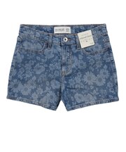 アバクロンビー&フィッチ(Abercrombie & Fitch)フローラルデニム ショートパンツ 43AM80-MHL