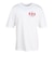 バスケットボールウェア JNC ダイナー GFX クルーネック 半袖 Tシャツ ホワイト IF3161-100