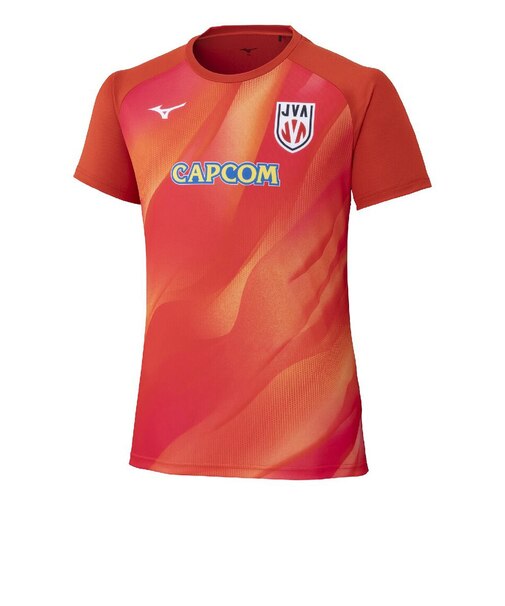 ミズノ（MIZUNO）バレーボールウェア 2026 バレーボール女子 日本代表 サイン入り 応援Tシャツ V2MAD55162