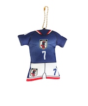 日本サッカー協会(JFA)ユニフォーム型クッションキーホルダー SAMURAI BLUE STADIUM LINE 三苫 薫 JO-539-7