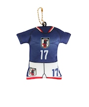 日本サッカー協会(JFA)ユニフォーム型クッションキーホルダー SAMURAI BLUE STADIUM LINE 田中 碧 JO-539-17