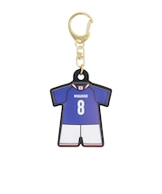 日本サッカー協会(JFA)ユニフォーム型ラバーキーホルダー 南野 拓実 2026(SAMURAI BLUE) JO-538-8