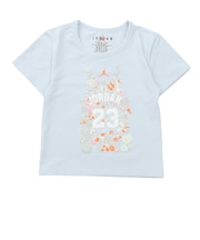 ガールズ 花柄ジャージーTシャツ 45F661-C3N