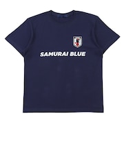日本サッカー協会(JFA)半袖 サムライブルー STADIUM LINE Lサイズ JO-660-L