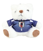 日本サッカー協会(JFA)ユニフォームベアキーホルダー サムライブルー STADIUM LINE 遠藤航 JO-537-6