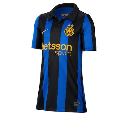 ナイキ(NIKE)ジュニア インテル ミラノ 2026/27 スタジアム ホーム ドライフィット サッカー レプリカ ユニフォーム II1648-409