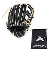 アトムズ(ATOMS)軟式用グラブ 内野手 野球グローブ 一般 右投 ANX-066X26FW