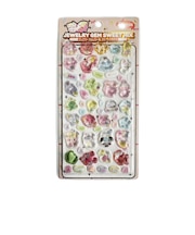 シール ジュエリージェムシール スイートミックス マリン JGSM-005 3D立体シール 2WAYプリント ぷっくり