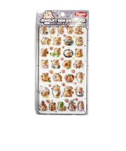 シール ジュエリージェムシール スイートミックス カピバラ JGSM-002 3D立体シール 2WAYプリント ぷっくり