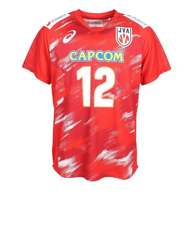 アシックス（ASICS）バレーボールウェア 2026 JVA バレーボール男子 レプリカユニフォーム Tシャツ 高橋藍 2053A323.603