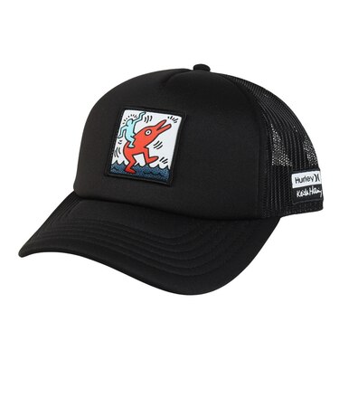 ハーレー（HURLEY）キャップ キース・ヘリング HARING DROP IN TRUCKER HIHM0441-010