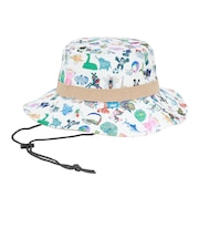 クレ(clef)帽子 ジュニア アドベンチャー エムエフケー ハット 6 RB7029KD WH