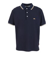 クリフメイヤー(KRIFF MAYER)冷感リンクス カノコリブライン 半袖ポロシャツ 2445104:78:D/NAVY