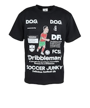 サッカージャンキー(soccer junky)サッカーウェア ドリブルマン+6 半袖Tシャツ JR26F02-02