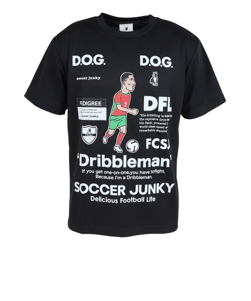サッカージャンキー（soccer junky）サッカーウェア ドリブルマン+6 半袖Tシャツ JR26F02-02
