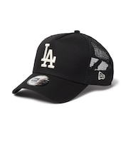 ニューエラ(NEW ERA)メッシュキャップ 9FORTY A-Frame トラッカー ロサンゼルス・ドジャース MLB Embroidered Mesh 黒…