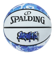 スポルディング(SPALDING)バスケットボール 5号球 グラフィティ ブルー×ホワイト 85-513J