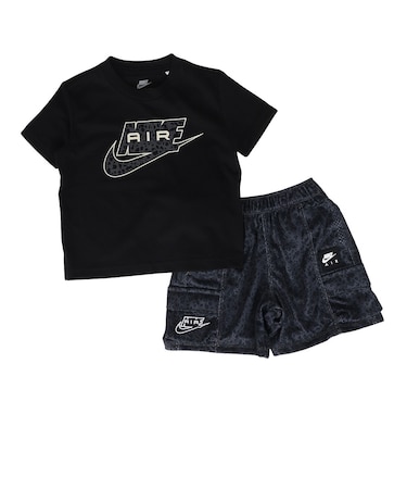 ナイキ（NIKE）ジュニア セットアップ AIR AOP CARGO SHORT 上下セット 76P001-693