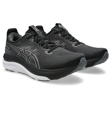 アシックス(ASICS)ランニングシューズ ジョギングシューズ ゲルカヤノ 33 ブラック ホワイト 1011C167.002 スポーツ シューズ トレーニング