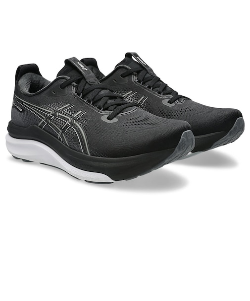 アシックス(ASICS)ランニングシューズ ジョギングシューズ ゲルカヤノ 33 ブラック ホワイト 1011C167.002 スポーツ シューズ トレーニング