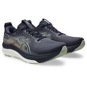 アシックス(ASICS)ランニングシューズ ジョギングシューズ ゲルカヤノ 33 ワイド ネイビー 1011C227.402 スポーツ シューズ トレーニング