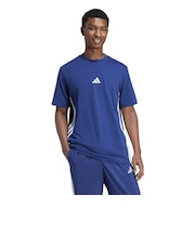 アディダス(adidas)エッセンシャルズ スリーストライプス シングルジャージー半袖Tシャツ KTF02-JE6399