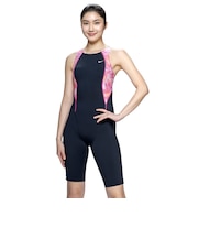 ナイキ(NIKE)競泳水着 レディース 水泳 レッグスーツ ピンク M-LLサイズ 2993177-0003 フィットネス水着