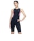 ナイキ（NIKE）競泳水着 レディース 水泳 スムーズジップレッグスーツ ピンク M-LLサイズ 2993176-0003 フィットネス水着