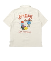 ベンデイビス(BEN DAVIS)スーベニアEMB 半袖シャツ 26580029-WHT