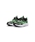 ナイキ（NIKE）ジュニア スポーツシューズ ベルクロ ベルト付き スニーカー コズミック ランナー ブラック グリーン HM4400-016