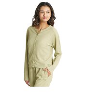 ビラボン(BILLABONG)POLY SHIRRING 長袖 カーディガン 26SU BG01C300 CED