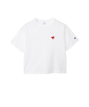 チャンピオン(CHAMPION)ハートグラフィック 半袖Tシャツ CW-E301 010