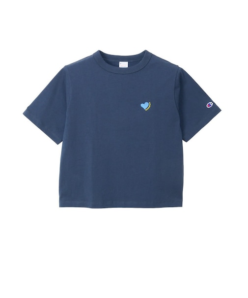 チャンピオン（CHAMPION）ハートグラフィック 半袖Tシャツ CW-E301 370