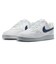 ナイキ（NIKE）スニーカー スポーツシューズ コート ビジョン LOW ホワイト ネイビー IM0459-106 カジュアル スポーツ シューズ