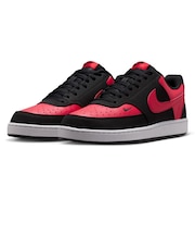 ナイキ（NIKE）スニーカー スポーツシューズ コート ビジョン LOW レッド ブラック IM0459-002 カジュアル スポーツ シューズ
