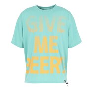 ゴースローキャラバン(GOSLOWCARAVAN)Drymix GIVE ME BEER ビッグ 半袖Tシャツ 365603 MNT