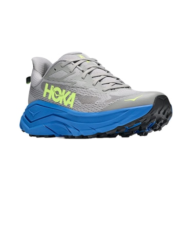 ホカ（HOKA）ランニングシューズ トレランシューズ チャレンジャー 8 グレー ブルー 1168716-STVR スポーツ シューズ トレーニング
